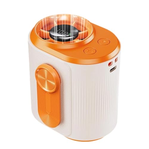 BLNGET ポータブルUSBクリップオンファン冷却ファン アウトドアアクティビティ用ベルトバックパック 取り付け可能 100スピード調節可能 充電式