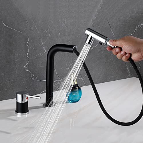 Robinet de cuisine à 2 trous rétractable pour simplifier la vaisselle - 7