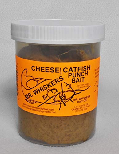 Mr. Whiskers Cheese Catfish Punch Bait - Pint