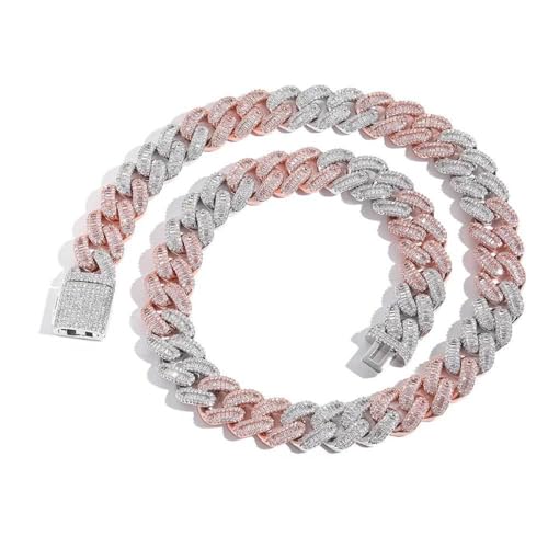 Chaîne cubaine 15mm solide collier homme gros maillons robuste