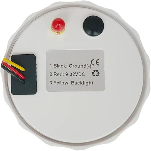 Miniatura 4 de ELING 3.346 in Truck UTV GPS Velocímetro Odómetro 0-60MPH Speedo Gauge con Tripmeter Course Over Ground 12V 24V con 8 colores retroiluminación