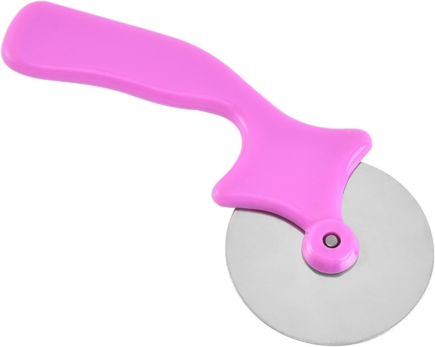 Pizza Slicer Household Pizza Knife Stainless Steel Pizza Single Wheel Cut Tools Diameter 6.5CM Kitchen Cake Tools Wheel Waffle Cookies Cutter Pizza Cutters (Color : Blue)