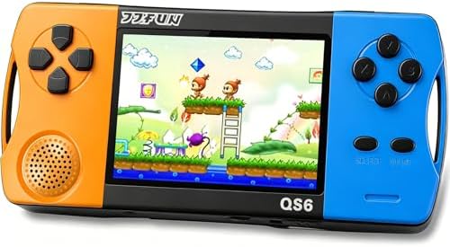 16 Bit Handheld Games for Kids with 3.5" IPS Large Screen Built-i...