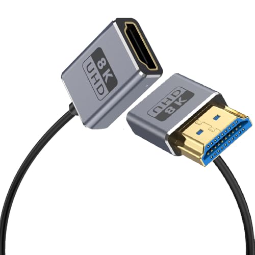 Câble HDMI femelle vers mâle pour résoudre les problèmes d'accès aux ports TV