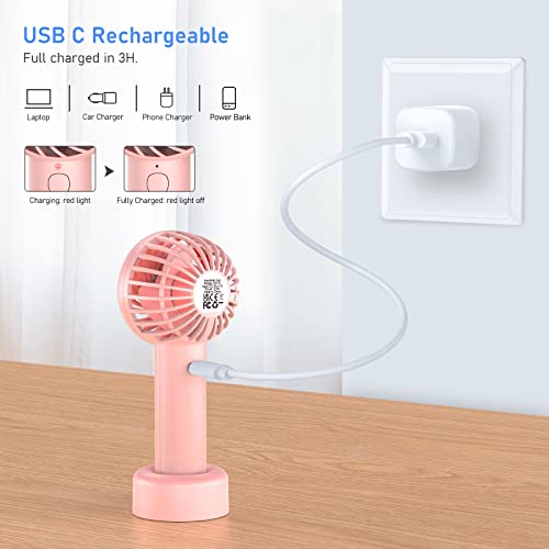 Blukar Ventilatore Portatile, Mini & Delicato