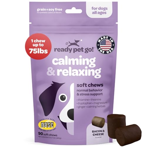 Calming Chews for Dogs | Herbal Dog Calming Chews for Anxiety fro...