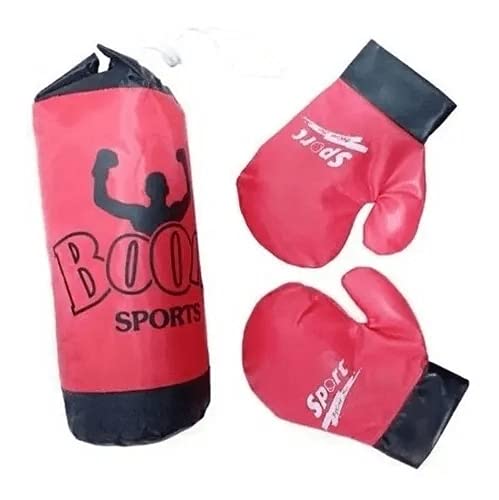 Saco De Pancada Infantil Com Par De Luvas Sports