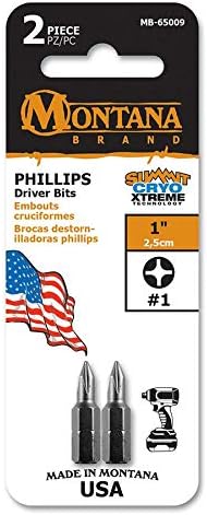 Montana Brand MB-65030 1 in. Square No.3 Driver Bits 10 Pack