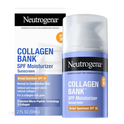 Kenvue Neutrogena Collagen Bank 15% Vitamin C Face Serum, Vitamin C Serum for Face Helps Build Collagen for Glowing, Plumper Looking Skin, Uneven Skin Tone Treatment, Fragrance Free, 0.5 fl. oz