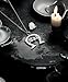 Alice: Madness Returns Horseshoe Necklace, Silver-Plated Gothic Gaming Charm, Unisex Cosplay Pendant