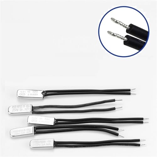 Protector térmico KSD9700 para motores de electrodomésticos 5A 3
