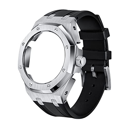 Bracelet silicone pour GA2110SU-3A avec étui métal du quotidien au bureau