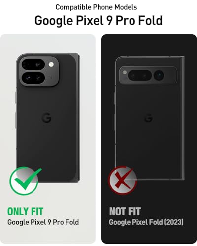 Coque charnière Pixel 9 Pro Fold évitant les bris d'écran externe - 2