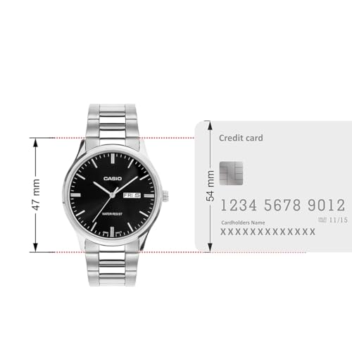 Image of Casio Enticer Men MTP-SN8YD-1B Analog Black Dial Watch (A2514)
