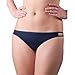 Produktbild HERMKO 5040 Damen Mini-Slip (Brazilian-Style) Cotton/Elastan, Farbe:Marine, Größe:32/34 (XS)