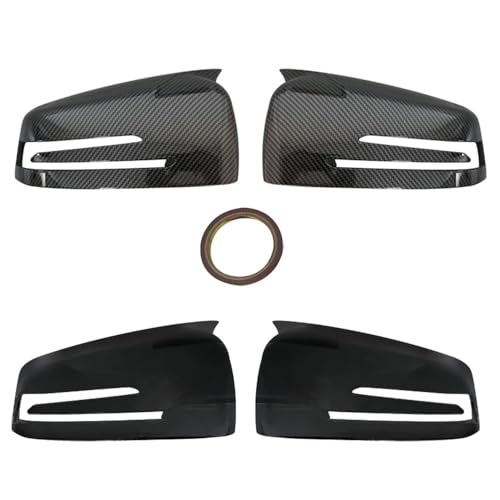 Cubierta de espejo retrovisor carbono para Mercedes W176 W246 CLA C177 y GLA 5