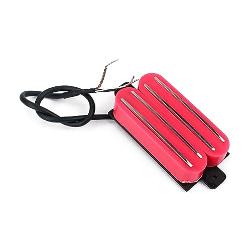 Micro double bobinage hot rail YARNOW rouge alnico pour style St