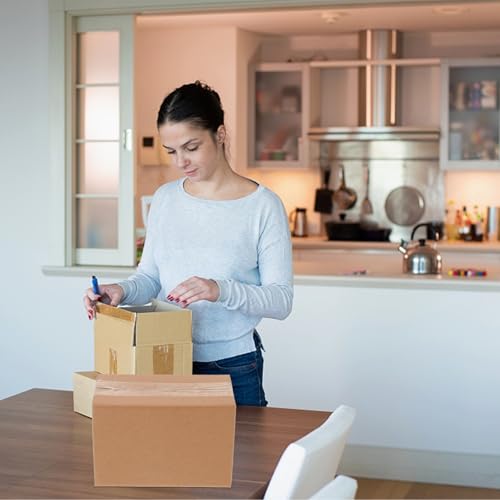 Cajas de cartón pequeñas Kraft que evitan roturas en envíos 6