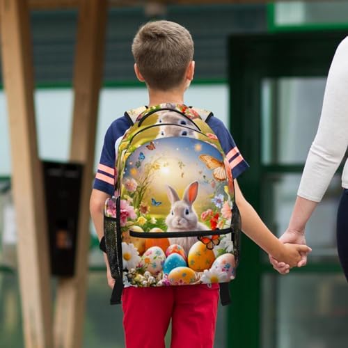 Ensemble sac à dos œuf de lapin de Pâques résistant contre le désordre scolaire