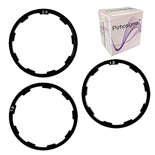 Pirhosigma Bicycle Flywheel Washer Spacer Cassette Headset Gasket Hub Bottom Bracket Bike Cycling Flywheel Axle For Mtb Road Bike 1Mm 1.5Mm 2Mm (3 Pcs) #TOP9