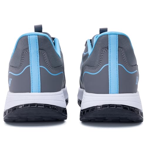 Image of QAUPPE Womens Walking Shoes with Arch Support Wide Orthotic Athletic Sneakers Plantar Fasciitis Tennis for Heel and Foot Pain Relief