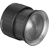 Aputure Fresnel 2X Lens Mount for Aputure 120D ii, Aputure 300D,Aputure 120D Light Storm LS C300D and Other Bowen-S Mount Continuous Lights Lens with DigiKit Cleaning Cloth