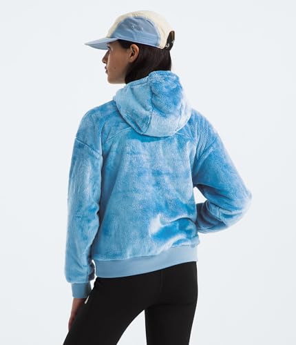 Image of THE NORTH FACE Girls' Osito Full Zip Hoodie | Fleece Hooded Jacket With Hand Pockets & Durable Ribbed Collar