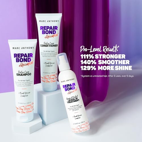 Image of Marc Anthony Repair Bond Travel Size Shampoo, Conditioner, and Leave In
