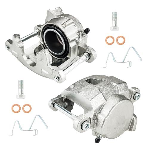 Image of PHILTOP Brake Caliper Front Left Compatible with 2011-2023 1500, 2009-2010 Ram 1500, 2007-2009 Aspen, Durango, Brake Calipers Set