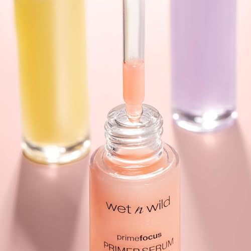 Image of Wet n Wild Prime Focus Pore Minimizing Facial Serum Primer Makeup Extending | Reduces Pores | Improves Skin Texture | Exfoliates | Retinol Alternative, Hydrating (Pack of 2)