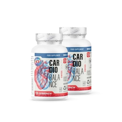 (Paquete de 2) Cardiobalance – Salud Cardiovascular – 40 Cápsulas – con Coenzima Q10, L-arginina