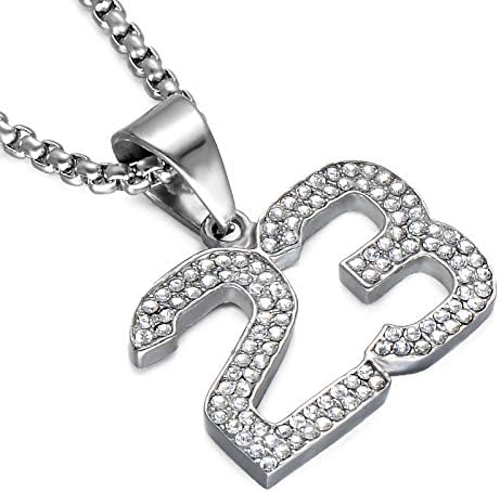 Jordan Pendant Stainless Steel Necklace 