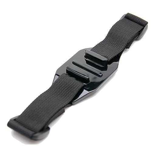 GLIDER GoPro 用 アクセサリー ベースマウント付ヘルメット ストラップ アクションカメラ DJI Osmo Action 5pro Insta360 予備ベルト付き GLD4851GP04