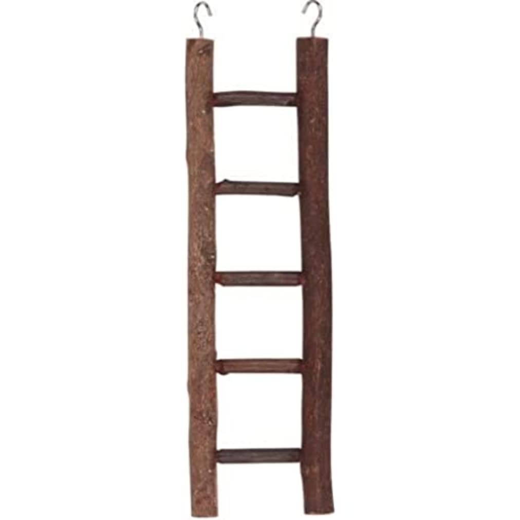 Kerbl Drabina 5-stopniowa, naturalne drewno, 26 cm