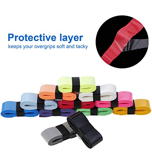Pangda 5841550014 12 Pieces Tennis Racket Badminton Racket Grip Tape Overgrips thumb #1