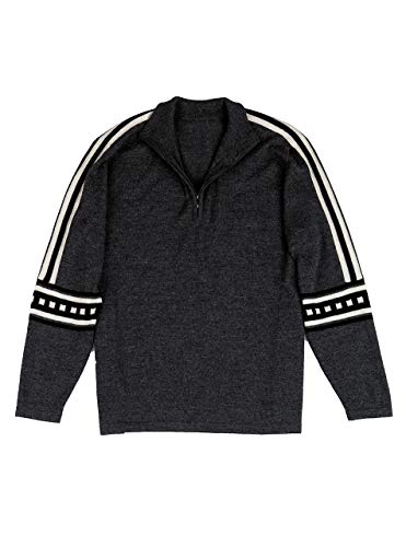 Inca Fashions - Men's West Point Quarter Zip Neck Pullover Sweater - 100% Baby Alpaca Wool (X-Large) #TOP2