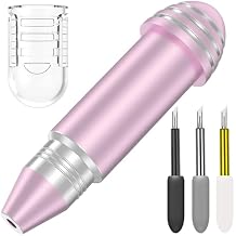 Cutting Blade + Housing, Deep-Point & Bonded-Fabric and Premium Fine Point Blade, Compatible With Cricut Maker, Maker 3, Explore Air/2/3 and Explore One pink