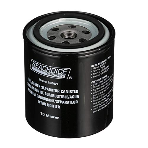 Seachoice Replacement Outboard Engine Fuel/Water Separating Canister #TOP2