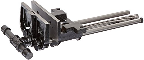 Yost 10047 Heavy Duty Ductile Iron Woodworker's Vise, Rapid Action, 10", Black