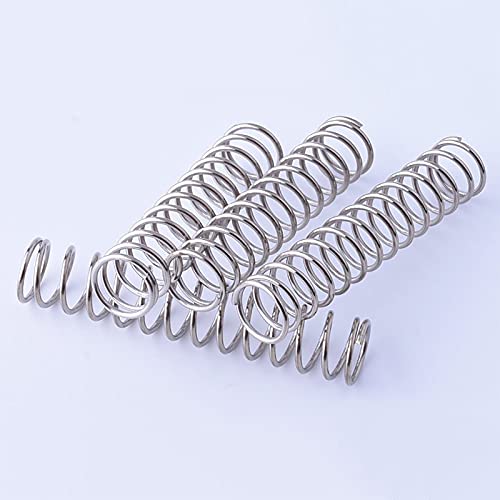 Buffer Detent 5PCS 1.8x20mm Compression Spring, Wire Diameter 0.07'', Outer Diameter 0.78'', Free Length 0.39''-2'', Stainless Steel Compression Spring Spiral Loaded ( Size : Length 20mm )
