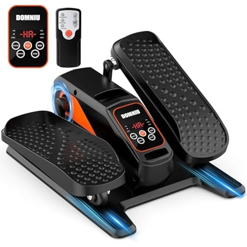 Under Desk Elliptical Machine, Electric Elliptical as Seen on TV for Seniors Adults with 15 Adjustable Speed, Quiet & Portable Electric Seated Pedal Exerciser for Home Office