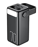 Portable Charger 70000mAh Power Bank, 22.5W Fast Charging USB C Battery Pack, 3 Outputs, LED Display, LED Light, External Cell Phone Huge Capacity Battery Bank for iPhone, Samsung, iPad, Camping