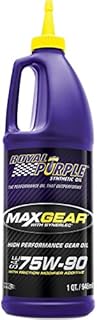 Royal Purple 01300 Max Gear 75W-90 High Performance Synthetic Automotive Gear Oil , 1 Quart (32 Ounces)