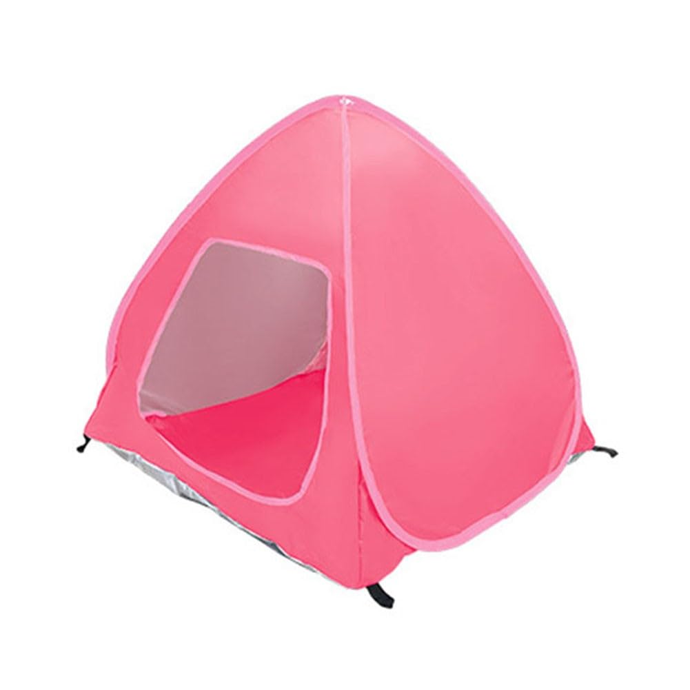 NINMORTH Portable Pet Tent for Cats and Dogs, Foldable Outdoor Kennel with Ventilation Doors, Lightweight Camping Tent for Travel, Blue