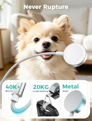 Image of 2 in 1 Design for Apple Watch Charger USB C+A Magnetic Charging Cable Portable Wireless Charging Accessories Compatible with iWatch Series 11 /10 /9 /8 /7 /6 /5 /4 /3 /2 Ultra 3 /2 /SE-3.3FT