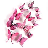 【Diseño Perfecto】Nuestras pegatinas de mariposa 3D están diseñadas con un diseño de simulación tridimensional, un diseño de imán incorporado de mariposa, se pueden adsorber fácilmente en superficies metálicas, como refrigeradores o estantes, que se ven muy realistas después de la decoración. Se ve realista y muy elegante