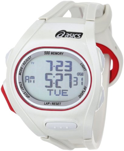 Preisvergleich Produktbild Asics Unisex-Armbanduhr DIGITAL SPORTSWATCH Elite S permutt Digital Plastik CQAR0104