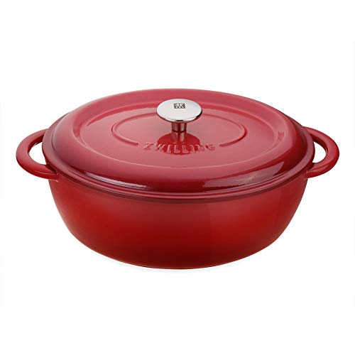 Zwilling oval casserole dish, 29 cm, cast iron Dutch oven