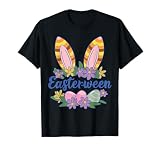 Festliches Weihnachtsdesign mit Hasenohren und Eiern T-Shirt