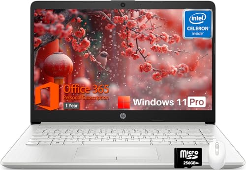 HP 14�C���` �m�[�g�p�\�R�� �w�� �r�W�l�X Intel �f���A���R�A N4120 8GB RAM 384GB �X�g���[�W (128GB eMMC+256GB MSD)�A�E�F�u�J�����AHDMI�AWiFi�A1�N�Ԃ�Office 365 & Windows